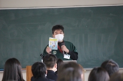 本田聡医師が高校生へ思春期教育の講演会をしました