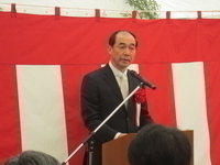 *挨拶をする西尾事業管理者