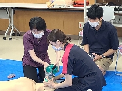 院内BLS講習会を実施しました