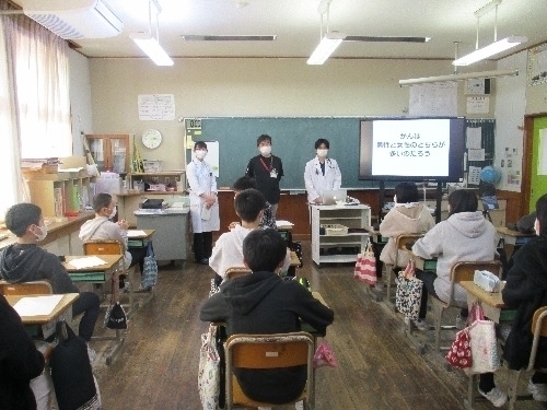 出前講座「がんのお話」