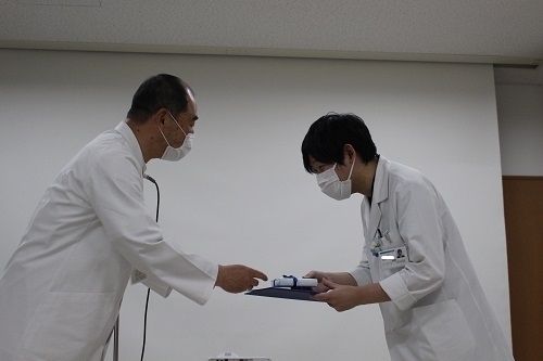 笑顔えがおの修了式