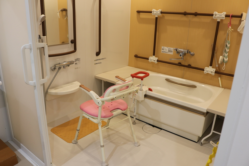 4階南病棟の浴室