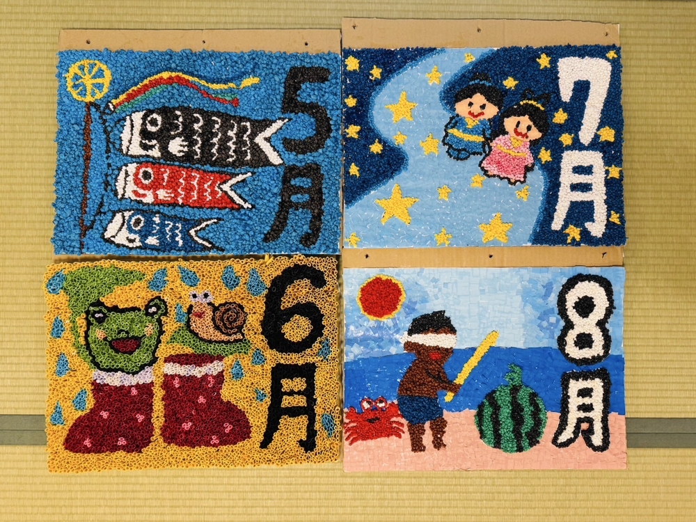 4階北　入院患者さん作成作品