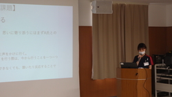 看護観発表会2 看護観発表会の様子2