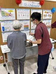 リハビリスタッフによる説明