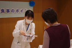 栄養士による説明