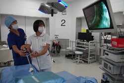 看護体験の様子10