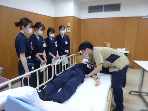 看護補助者研修の様子3 看護補助者研修の様子3