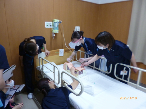 看護補助者研修の様子4 看護補助者研修の様子4