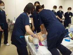 急変時対応研修