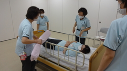 介護福祉士研修の様子①