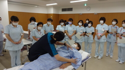 看護保護者研修の様子①