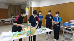 看護技術研修の様子②